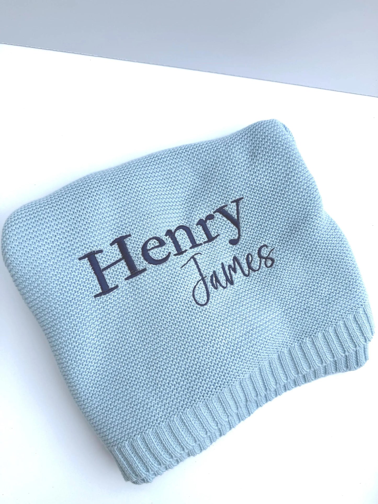 Embroidered Baby Blanket