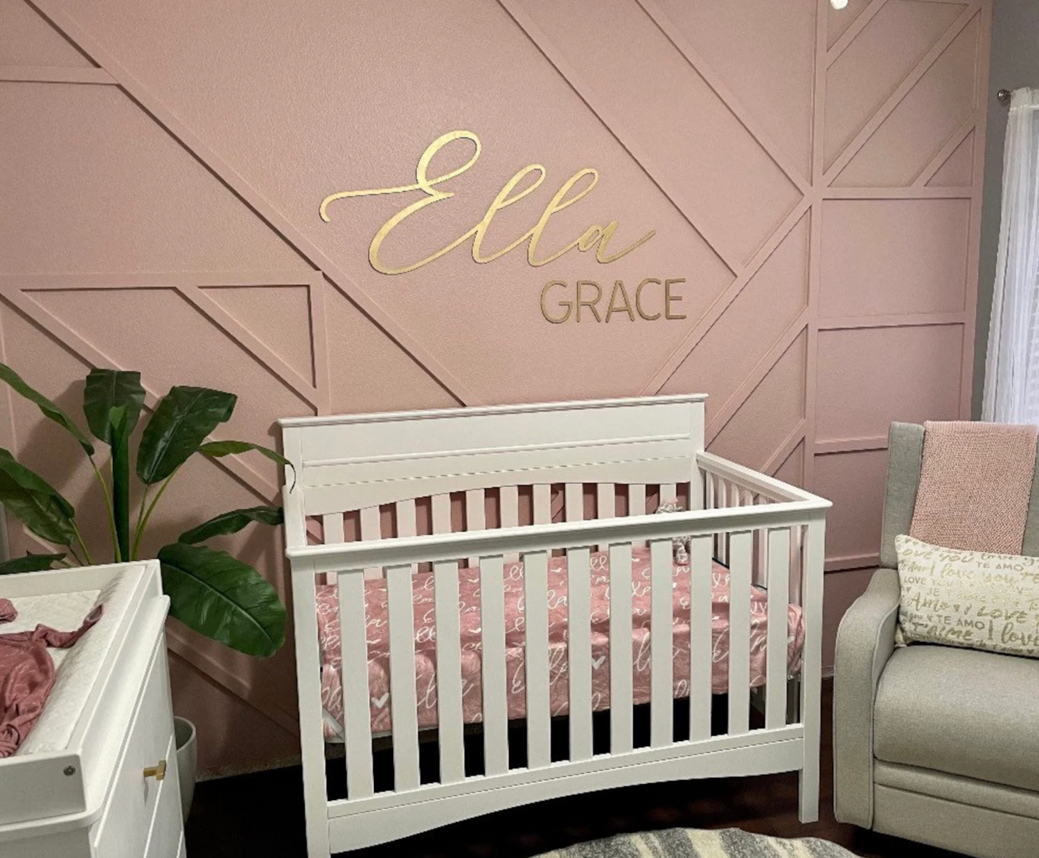Nursery Name Cut Outs Signs
