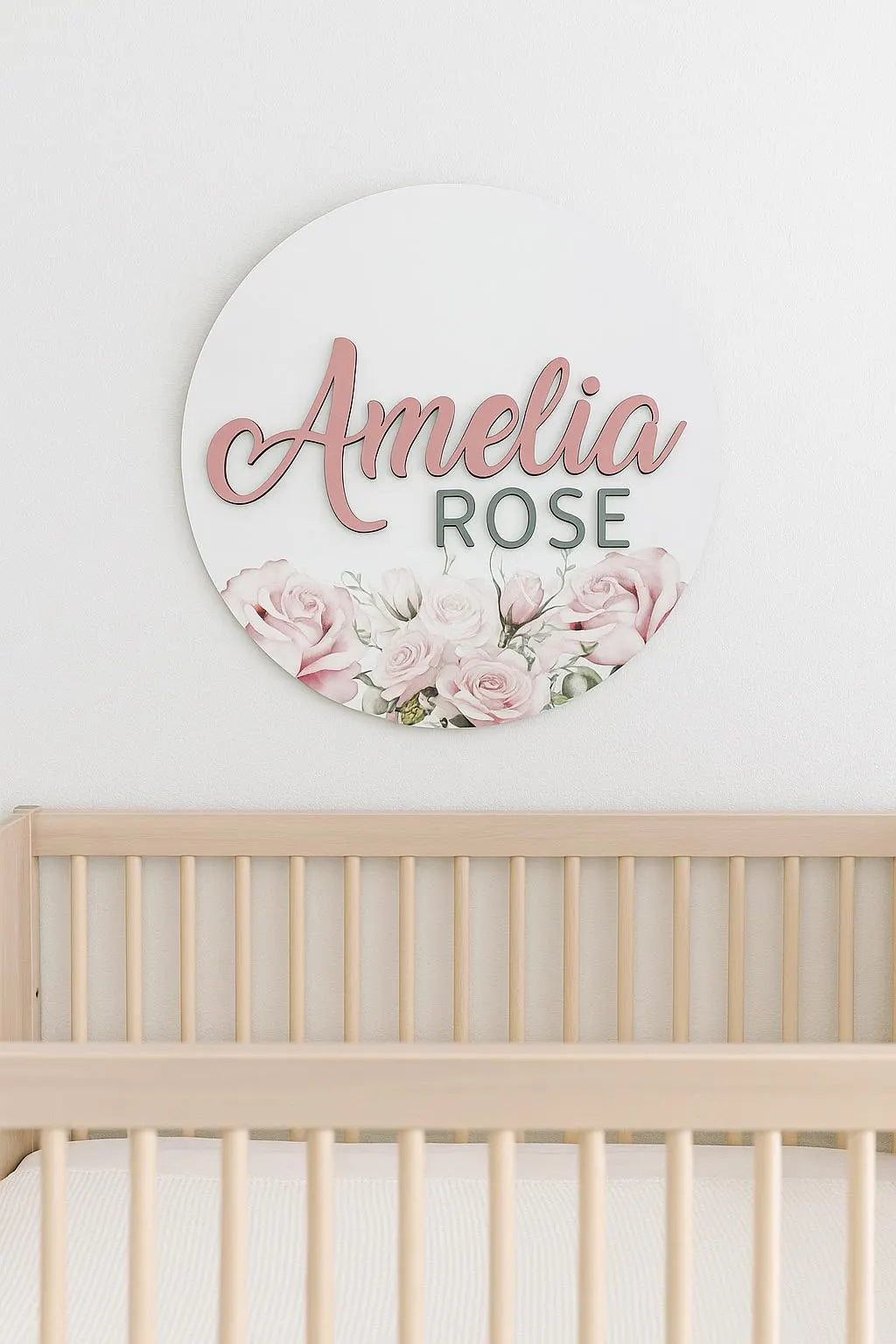 Nursery Name Round Signs