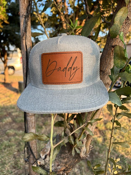 Custom matching Father and Son Hats