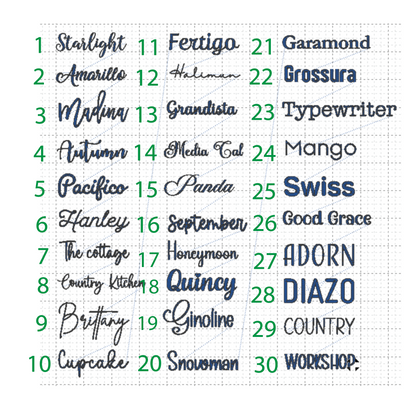 Embroidered Baby Blanket Two lines