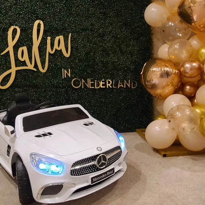Custom background sign
