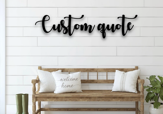 Font Preview for Custom Quote