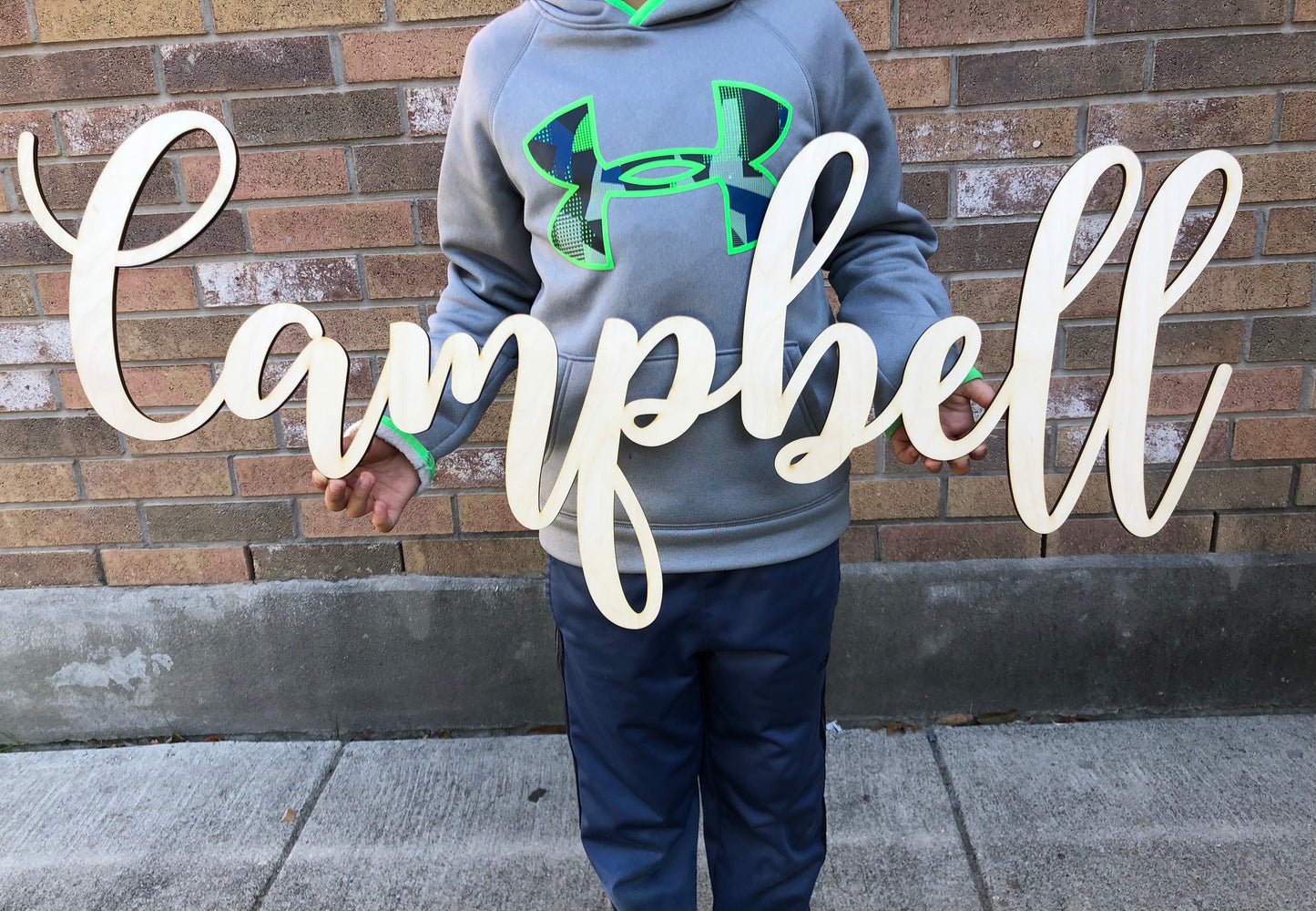 Custom Name in Cursive