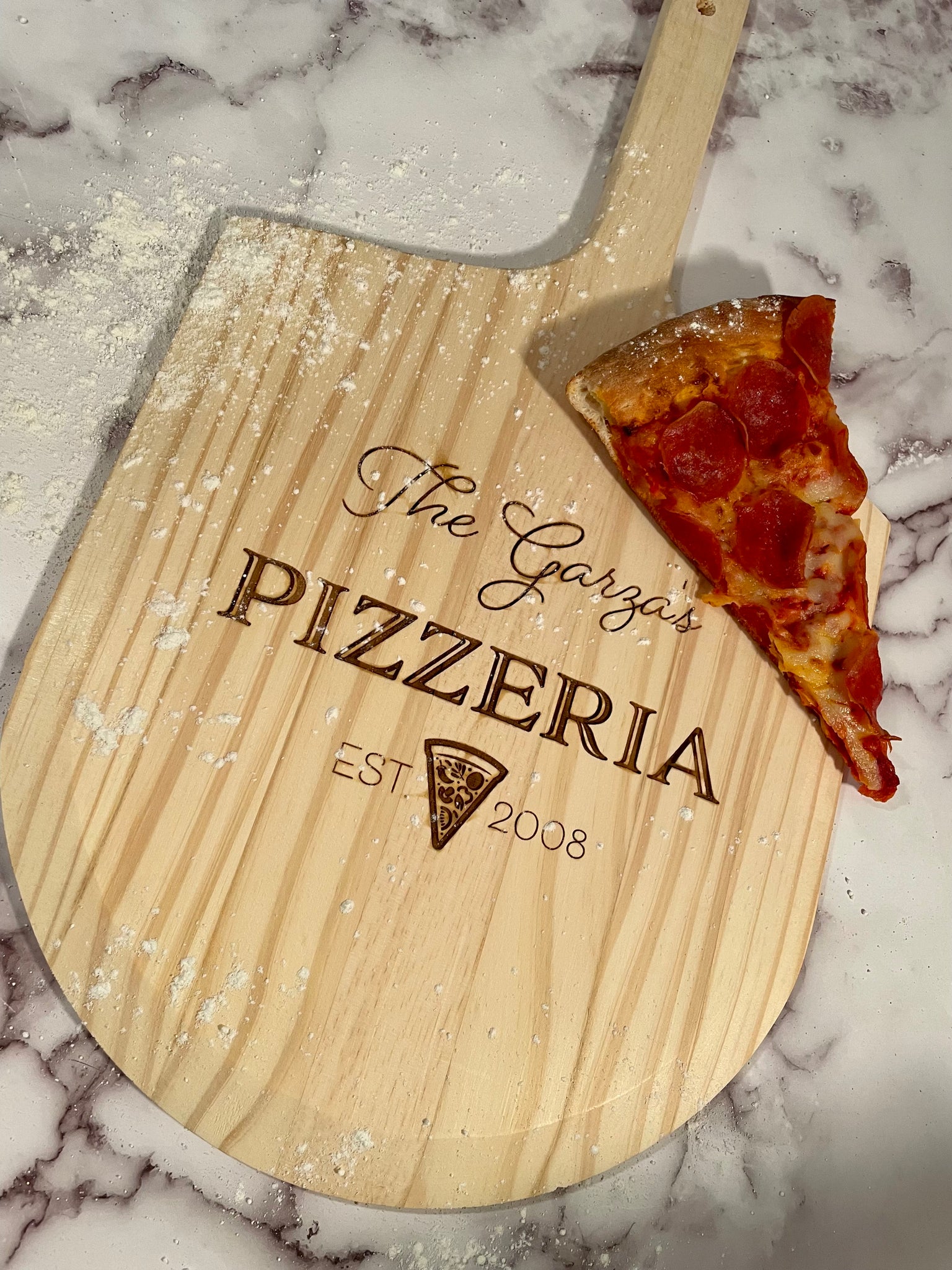 Personalized Pizza Peel – Jazz Inspirations