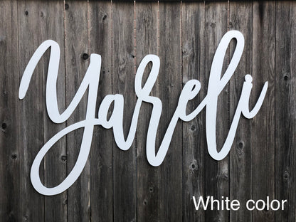 Custom Name in Cursive